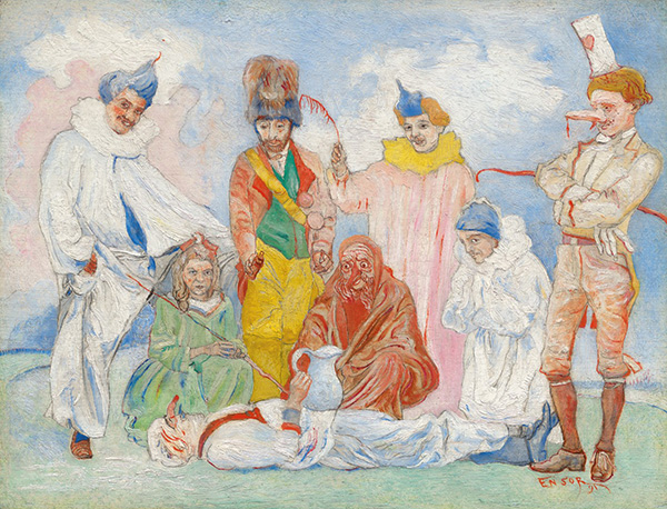 Bapteme des Masques, James Ensor